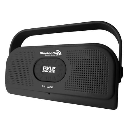 New PWPS63BK Surf Sound Waterproof iPod MP3 & Smartphone Portable Speaker & Case 